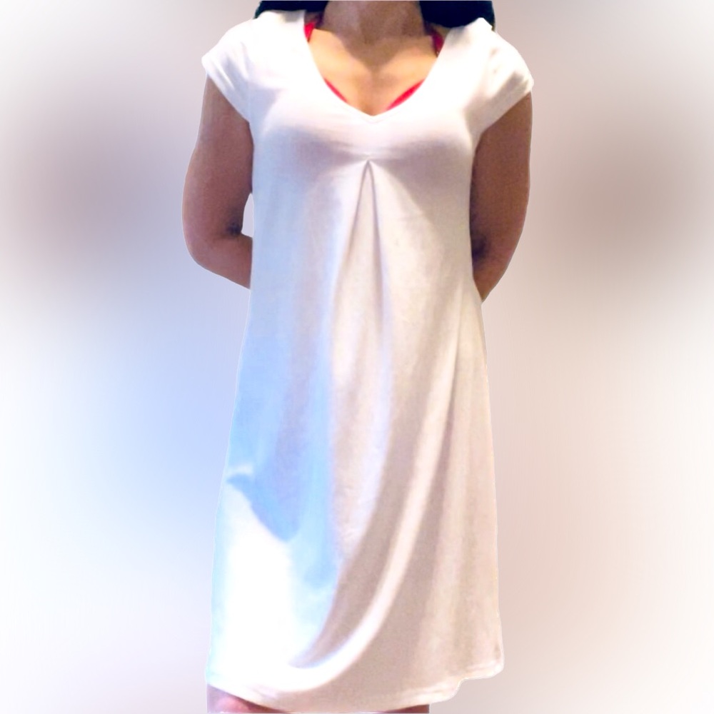 NWT Nora Cora Pure White Sundress Size small